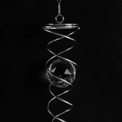 Windspiel Kristall-Twister 35,5 cm mit Haken