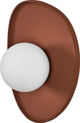 Zdjęcie produktu dla Kinkiet OSRAM Decor Clay Nest, 1xG9, bez możliwości ściemniania, IP20, gliniany, brązowy
