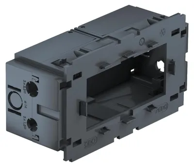 Immagine prodotto di OBO Bettermann Scatola da incasso 2-gang 71GD13** f.Modul 45 140x76x51 6288583 (71GD13)