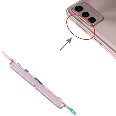 Produktbild von Volume Button Taste für Motorola Moto G42 Lautstärke Ersatzteil Reparatur Pink