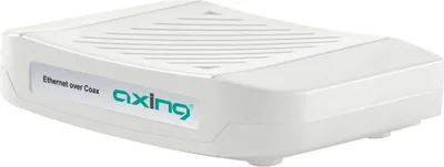 Zdjęcie produktu dla Axing EOC 2-31, Kabel., IPTV, 100,1000 Mbit/s, IEEE 802.3ab, IEEE 802.3u, Biały, 5 - 1218 MHz, 8 W