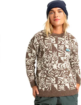 Produktbild von Quiksilver Hall City Sweater Sweatshirt Braun 14 Years Junge Braun 14 Years