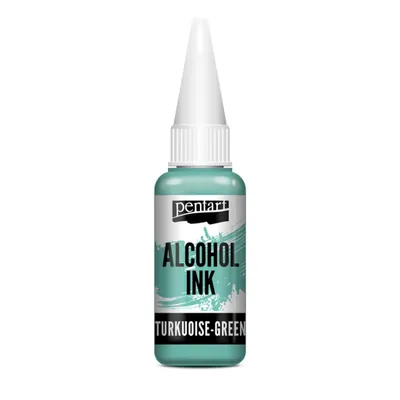 Produktbild von PENTART Medientinte auf Alkoholbasis, 20 ml, Türkisgrün