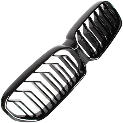 Produktbild von BMW 5er G30 G31 LCI 2020- Scheinwerfergrill (Niere) SCHWARZ GLASUR DOPPELSTREBEN