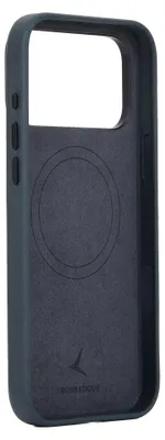 Productafbeelding van Troubadour Lederen Hoesje iPhone 18 Pro Max – Metalen Camera-uitstulping voor Lensbescherming – 1mm Verhoogde Lederen Rand voor Schermbeveiliging – Gemaakt van Plantaardig Gelooid Leer - Grijs