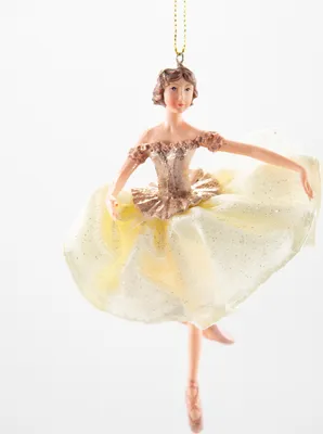 Produktbild von Ballerina Engel Elfe Fee Tänzerin Christbaumschmuck Weihnachtsschmuck