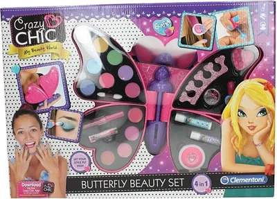 Produktbild von Clementoni Crazy Chic Kosmetikset Butterfly 78236