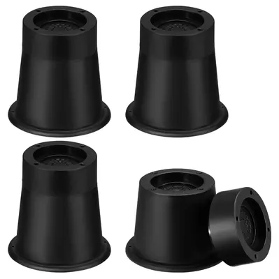 Image de 4 supports pour meubles - Supports réglables pour lit, adaptés aux charges lourdes