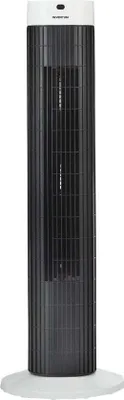 Obrázek produktu pro Inventum VTO812WA, Vertikální domácí ventilátor, Černá, Bílá, Podlaha, 85°, Knoflíky, 7,5 h