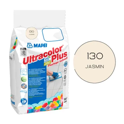 Produktbild von MAPEI® ULTRACOLOR PLUS Fugenmörtel 130 jasmin 5 kg Flexfuge ohne Ausblühen schnell trocknend Fliesenfuge