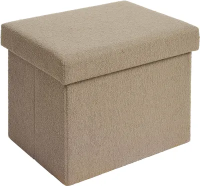 Zdjęcie produktu dla Blumtal Ławka z miejscem do przechowywania - Ławka z miejscem do przechowywania 41x31x31 - Komoda z miejscem do przechowywania Taupe