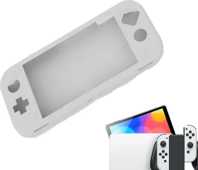 Produktbild von Konsolen-Schutzhülle für Nintendo Switch LITE – Hardcase-Aufbewahrungshülle – Performance-Gaming-Hülle – Konsolenzubehör – Weiß