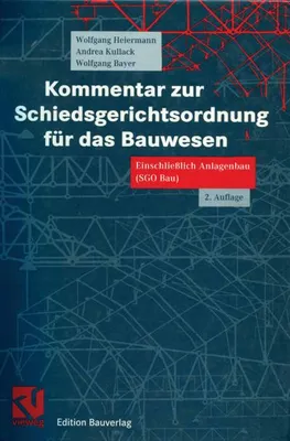 Immagine prodotto di Kommentar zur Schiedsgerichtsordnung für das Bauwesen