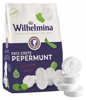Productafbeelding van Wilhelmina Fris Zoete Pepermunt - 1 kilo