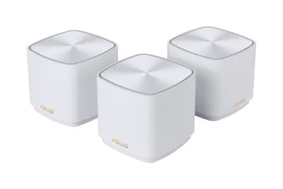 Zdjęcie produktu dla ASUS ZenWiFi XD5 (W-3-PK) Dwuzakresowy (2,4 GHz/5 GHz) Wi-Fi 6 (802.11ax) Weiß 2 Intern