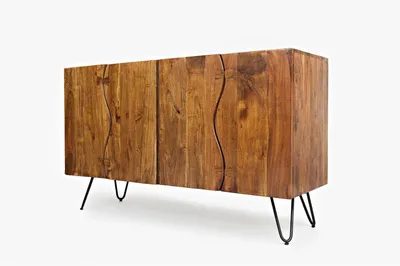 Produktbild von OXM Kommoden Avola Walnuss AV1781 137 x 82 x 46 cm, hölzern