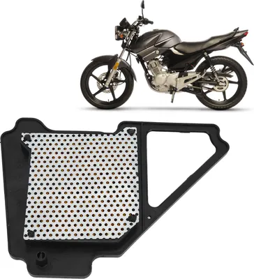 Zdjęcie produktu dla Element czyszczący filtr powietrza motocykla, wysokowydajny zamiennik dla YBR125 YBR 125 JYM 2002–2013