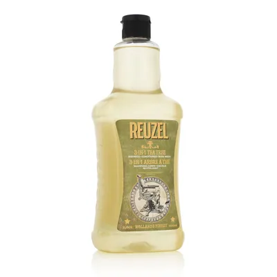 Zdjęcie produktu dla Reuzel - 3 w 1 Tea Tree Shampoo-Conditioner-Body Wash - Szampon dla mężczyzn 3w1 1000ml