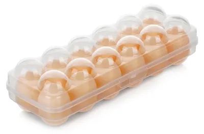 Produktbild von Excellent Houseware Aufbewahrungsbox für Eier / Eierbehälter für 10 Eier aus Kunststoff
