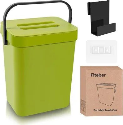 Produktbild von Famanu Abfalleimer 3 Liter - Geruchsdicht und platzsparend