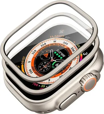 Zdjęcie produktu dla ESR - zestaw ochronny Armorite do Apple Watch Ultra / Ultra 2 - tytanowy