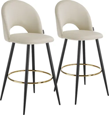 Produktbild von tectake® Barstuhl Sachel 49 x 58 x 110 cm, Belastbarkeit 120 kg
