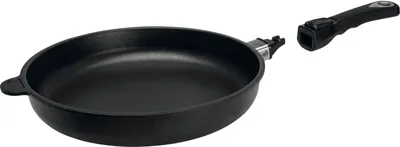 Image de AMT poêle à frire avec poignée amovible | Choix 28cm : 28 cm Taille : 28 cm