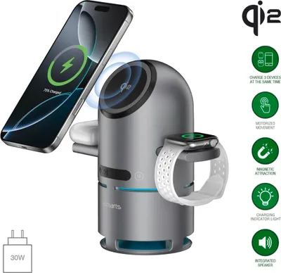 Immagine prodotto di 4Smarts Stazione di ricarica Qi2
