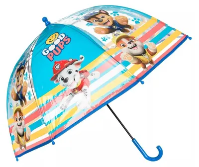 Obrázok produktu pre Detský dáždnik Good Pups, priehľadný, priemer 72 cm