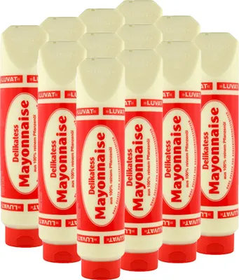 Produktbild von Luvat delikatess Mayonnaise 80% (12x 875ml)