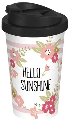 Produktbild von Coffee to go Becher Hello Sunshine 400ml