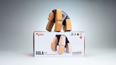 Obrázok produktu pre Drevené kreatívne bloky Malblo - Zvieratá, sada 7v1 Gola