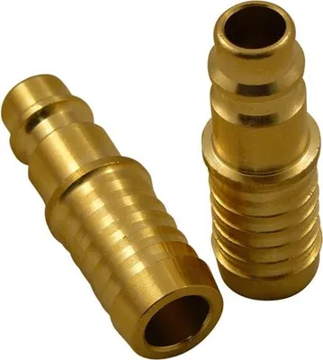 Produktbild von 1 x Druckluft Stecknippel DN 7.2 Messing Schlauchtülle 13 mm Anschluss Fitting