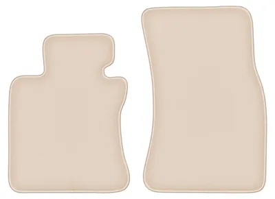 Produktbild von DURBAN Beige Velours-Fußmatten vorne für BMW 6 E63 Coupé (2003-2010)