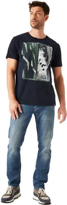 Produktbild von Garcia O41002 Kurzarm-t-shirt Blau L Mann Blau L