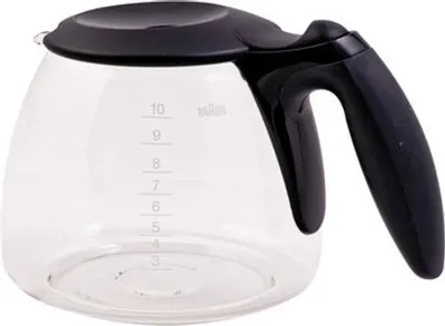 Produktbild von Braun Glaskanne KFK 500 sw passend für KF 500 Serie