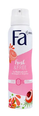 Produktbild von Fa Fresh & Free 48H Deodorant Spray Grapefruit & Litschi 150ml