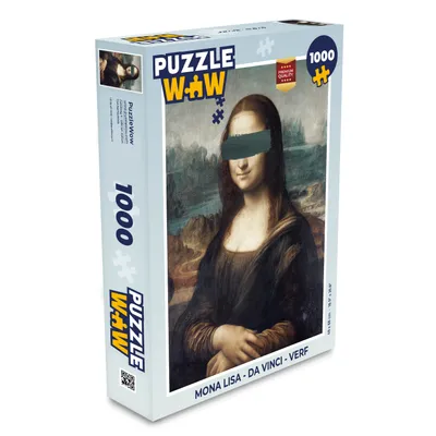Obrázok produktu pre MuchoWow® Puzzle 1000 ks Mona Lisa - Da Vinci - Maľba