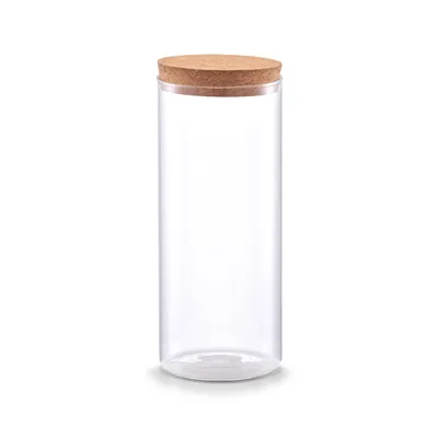 Obrázek produktu pro Útlá dóza s korkovým víkem, 1400 ml