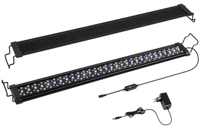 Image de Lampe LED colorée pour aquarium, étanche, 30W, avec support et minuterie, pour un éclairage décoratif