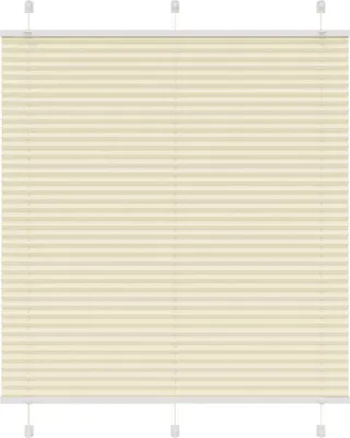 Obrázok produktu pre plisovaná roleta krémová 120x150 cm Šírka látky 119,4 cm