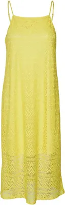Produktbild von Vero Moda Maya Calf ärmelloses Langes Kleid Gelb XS Frau Gelb XS