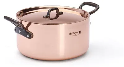 Produktbild von De Buyer KOCHTOPF + DECKEL PRIMA MATERA Gusseisengriffe Ø20