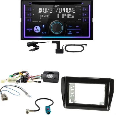 Produktbild von JVC KW-DB95BT Bluetooth Digitalradio Einbauset für Suzuki Swift AZ ab 2017