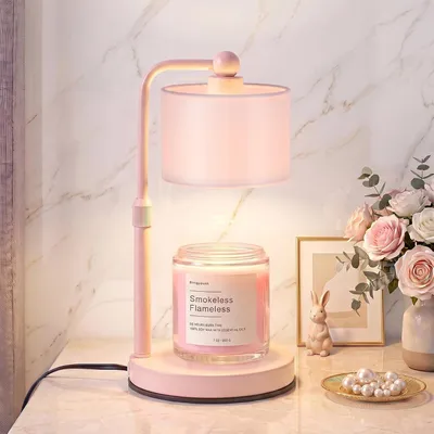 Produktbild von Dimmbar mit Timer (2/4/8 Stunden), höhenverstellbar, Kerzenwärmer ohne offene Flamme, Kerzenleuchte für Duftkerzen, Schlafzimmerdekoration & Geschenk
