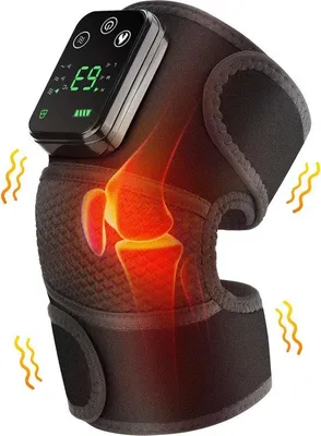 Productafbeelding van Massageapparaat - 3-in-1 - Draadloos - Massage voor knieën en schouders - Massage voor ellebogen - Zwart