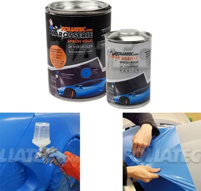 Produktbild von Foliatec Karosserie Sprühfolie 2K Versiegler Versiegelung transparent ULTRA Matt