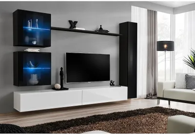 Image de Meuble pour salon RIONATA 18 - noir / blanc