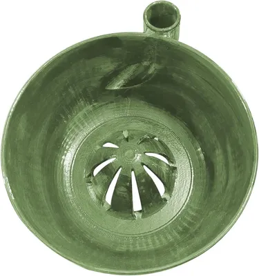 Imagen del producto de Recipiente autogiratorio para lavar bayas, ideal para la limpieza de frutos. Dimensiones: 16,8 x 15 x 8,3 cm. Lavadora automática para frutas con sistema de remolino y cesta filtrante. Plato de limpieza para frutas con remolino de 360 grados, fabricado mediante impresión 3D