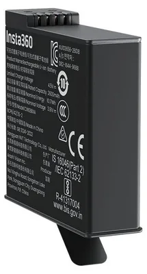 Obrázok produktu pre Insta360 X6 Xtreme Battery, Batéria fotoaparátu, 44,5 g, Čierna